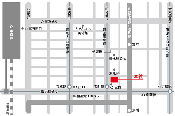 本社地図